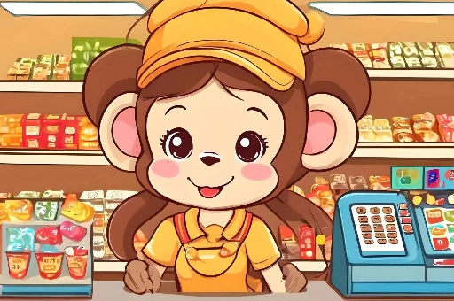 Cute Monkey Mart